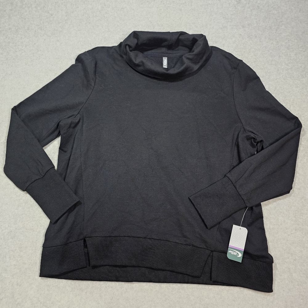 NWT MTA Sport Long Sleeve Active Top Womens Size XL